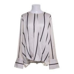 Mango | Witte gestreepte blouse
