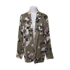 Free/Quent | Groene bloemen kimono jas