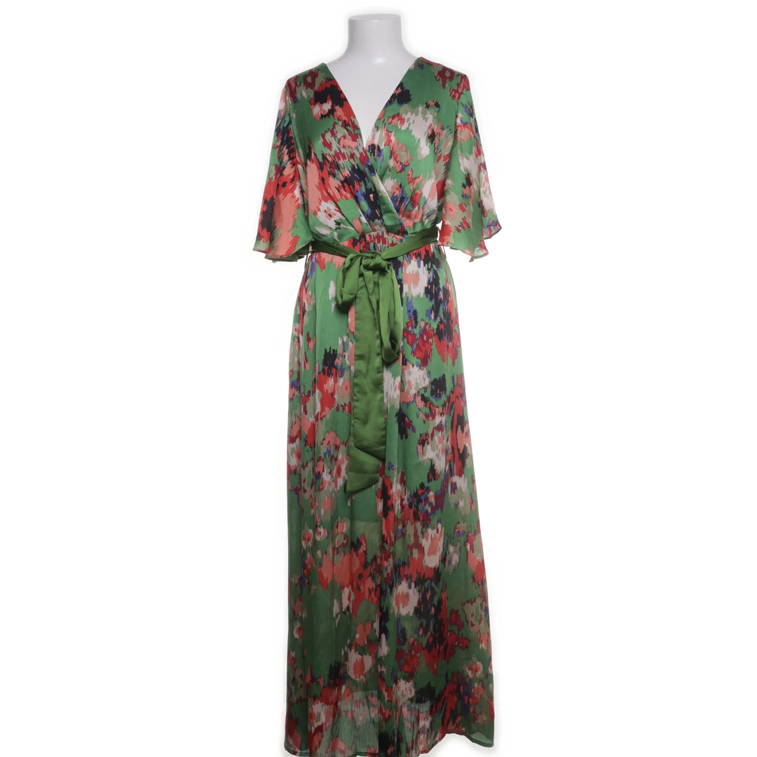 Anany | Groen, Meerkleurig - Maxi jurk