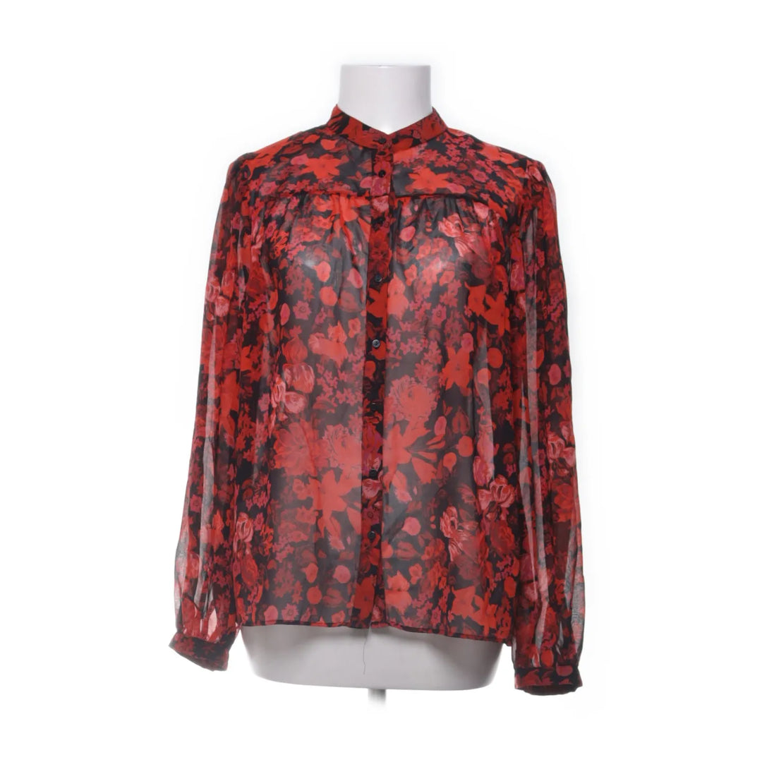 Mango | Zwart, Rood - Blouse