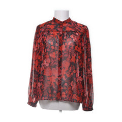 Mango | Zwart, Rood - Blouse