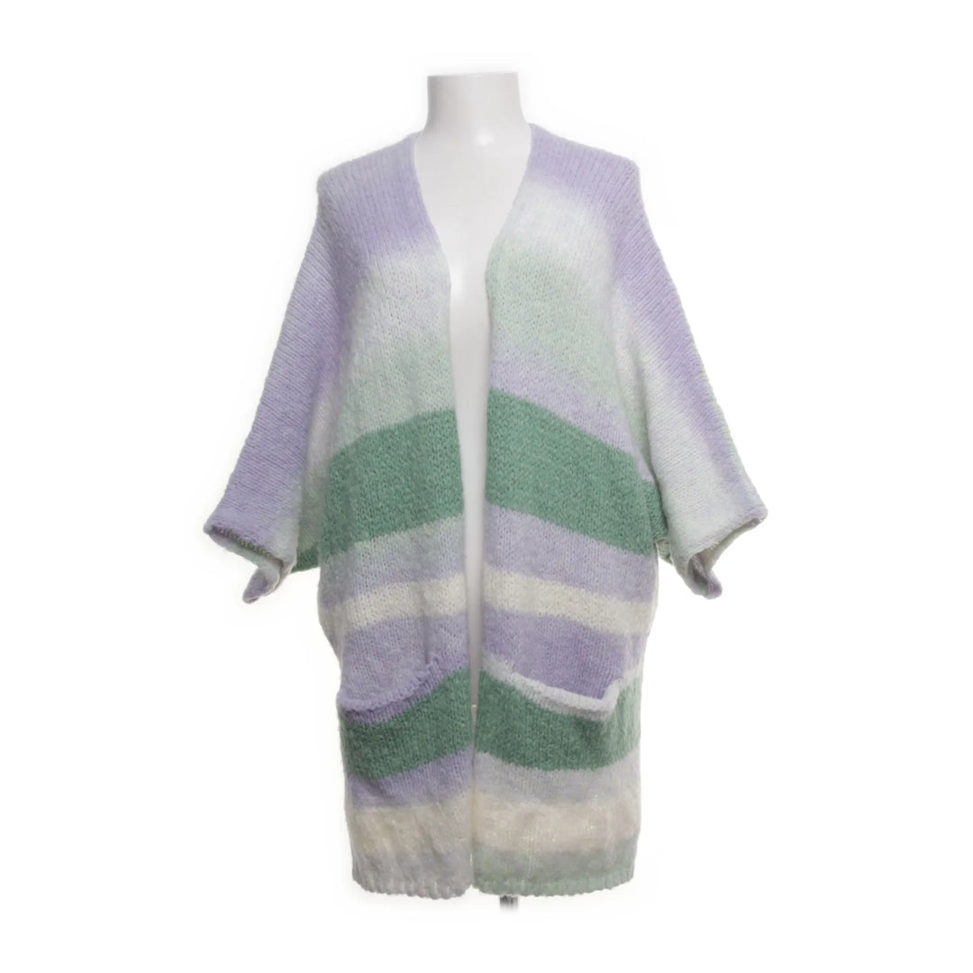 Ini'ro | Lila, Wit, Groen - Cardigan