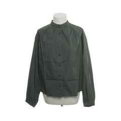 Closed | Groene Blouse met Opstaande Kraag