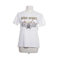 Sofie Schnoor | Wit T-shirt met Adelaarsprint