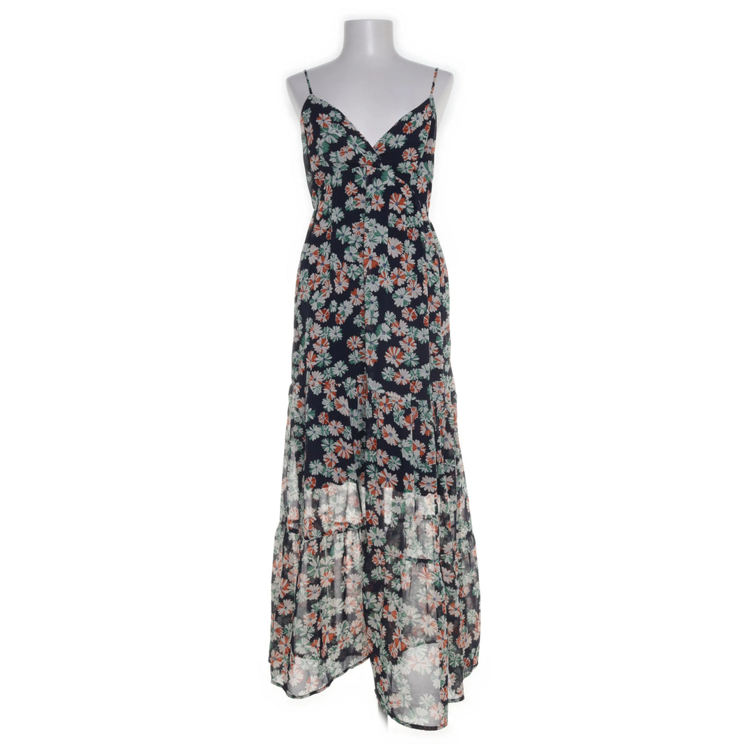 Y'coo | Blauw, Meerkleurig - Maxi jurk