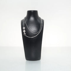 Coal | Zilver - Ketting