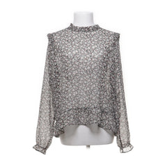 Neo Noir | Beige, Meerkleurig - Blouse