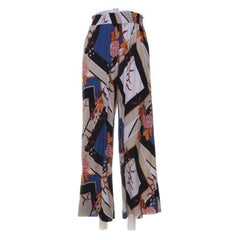 Gina Tricot | Zwart, Meerkleurig - Palazzo broek