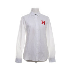 Tommy Hilfiger | Wit Overhemd met H-Logo