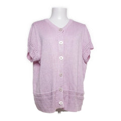 Sixth Sense | Lila Gebreide Vest