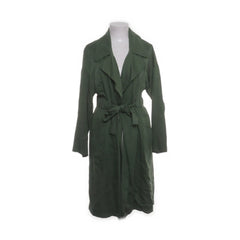 Zara Basic Outerwear | Groene Gebonden Overjas