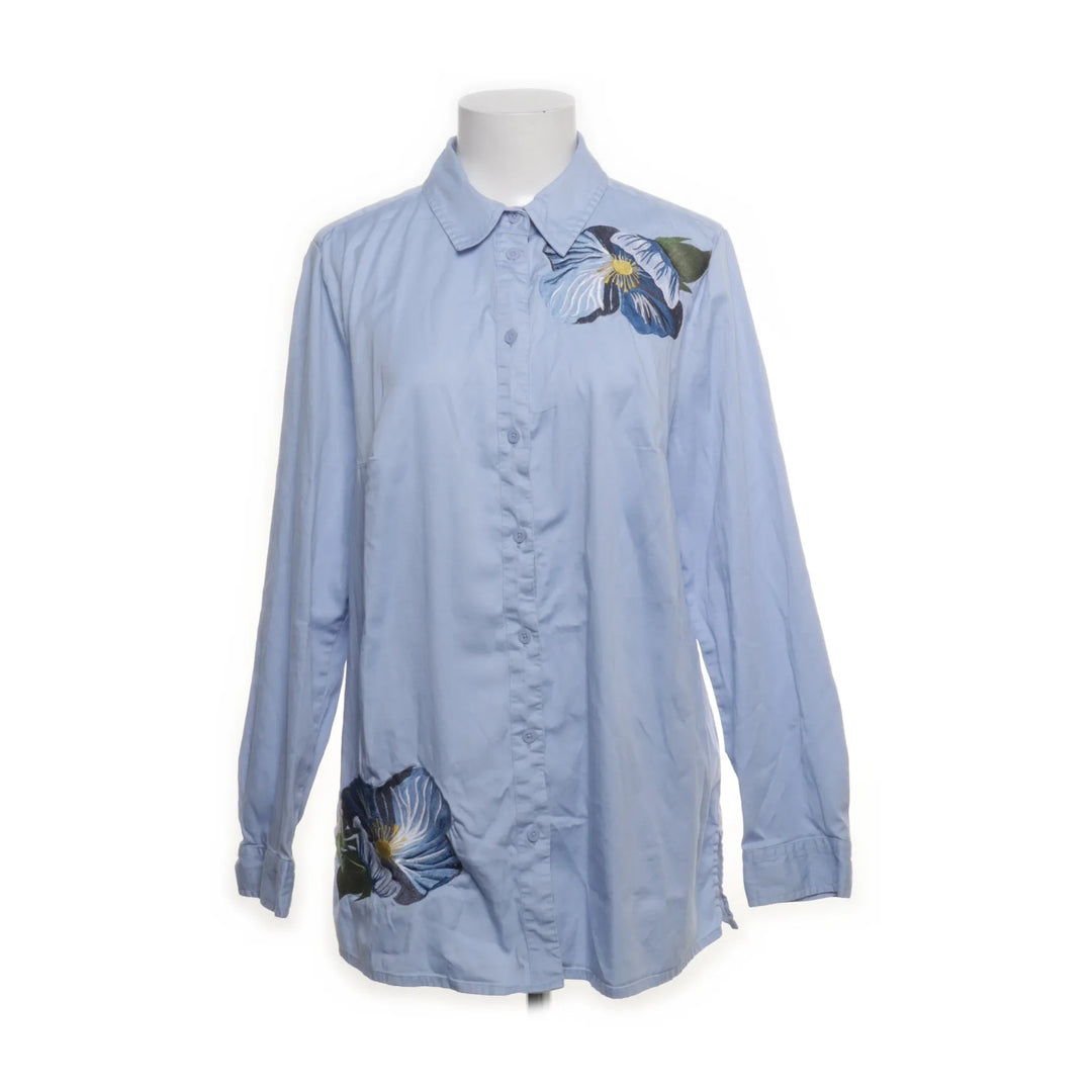 Ulla Popken | Blauw, Meerkleurig - Shirt