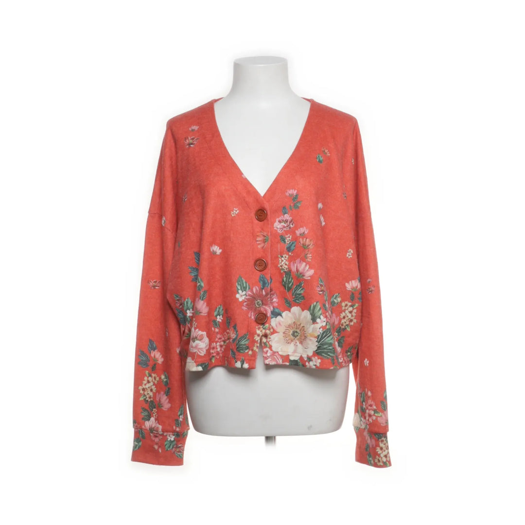 Rood, Meerkleurig - Cardigan