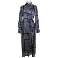 Mango | Blauw - Wikkeljurk