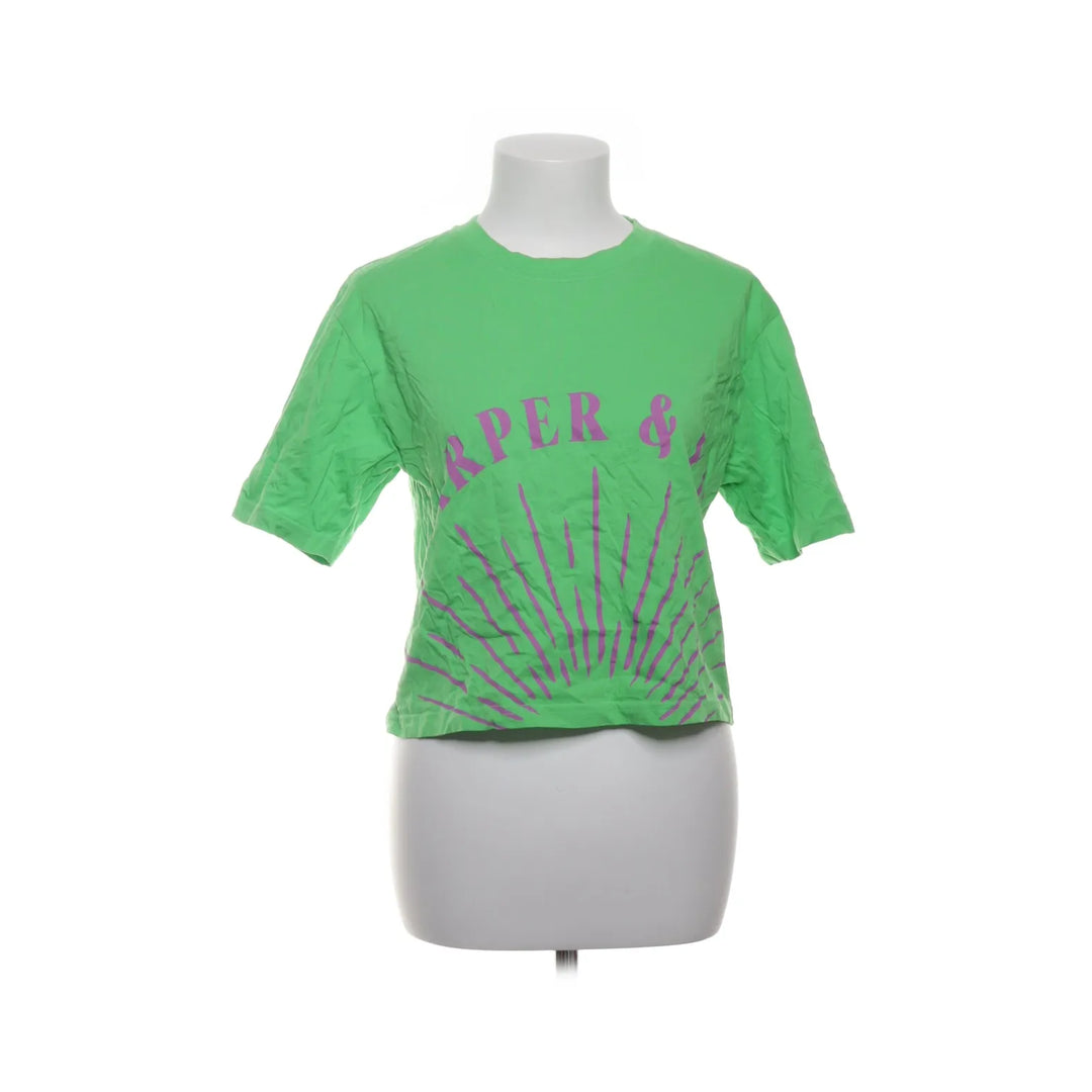 Harper & Yve | Groen, Lila - T-shirt