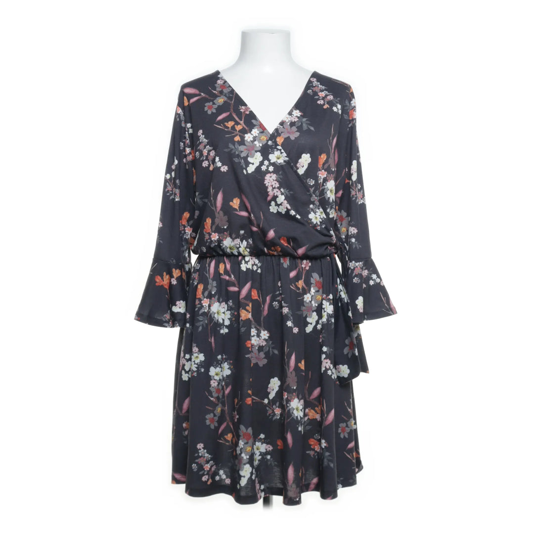 Rainbow | Grijs, Meerkleurig - Wikkeljurk