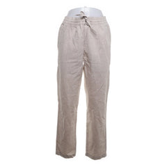 Better Cotton | Beige linnen broek
