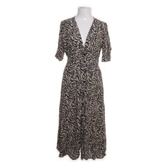 Reserved | Zwart, Beige - Jurk