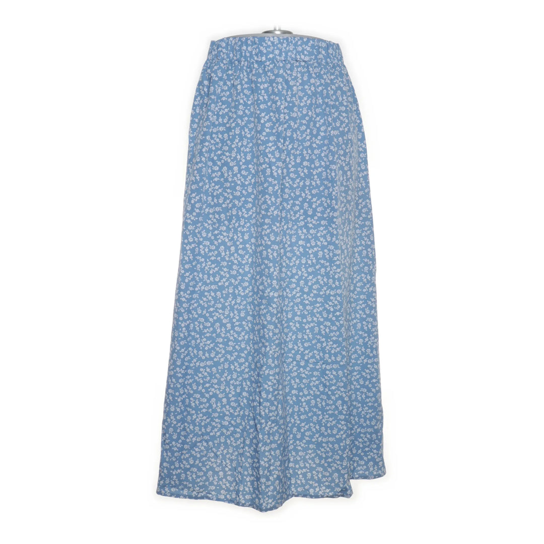 Blauw, Wit - Maxi rok