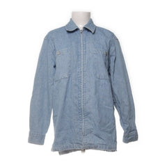 Spijkerjas | Lichtblauwe denim overshirt
