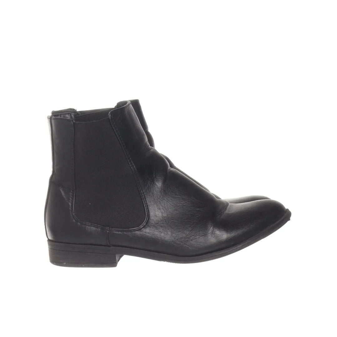 Zwart - Enkellaarzen