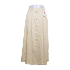 City Combi by Delmod | Beige knopen rok