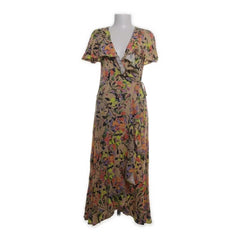 Y.A.S | Bloemenprint Maxi Wikkeljurk
