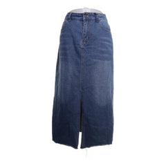 Jeans | Blauwe Denim Maxi-rok