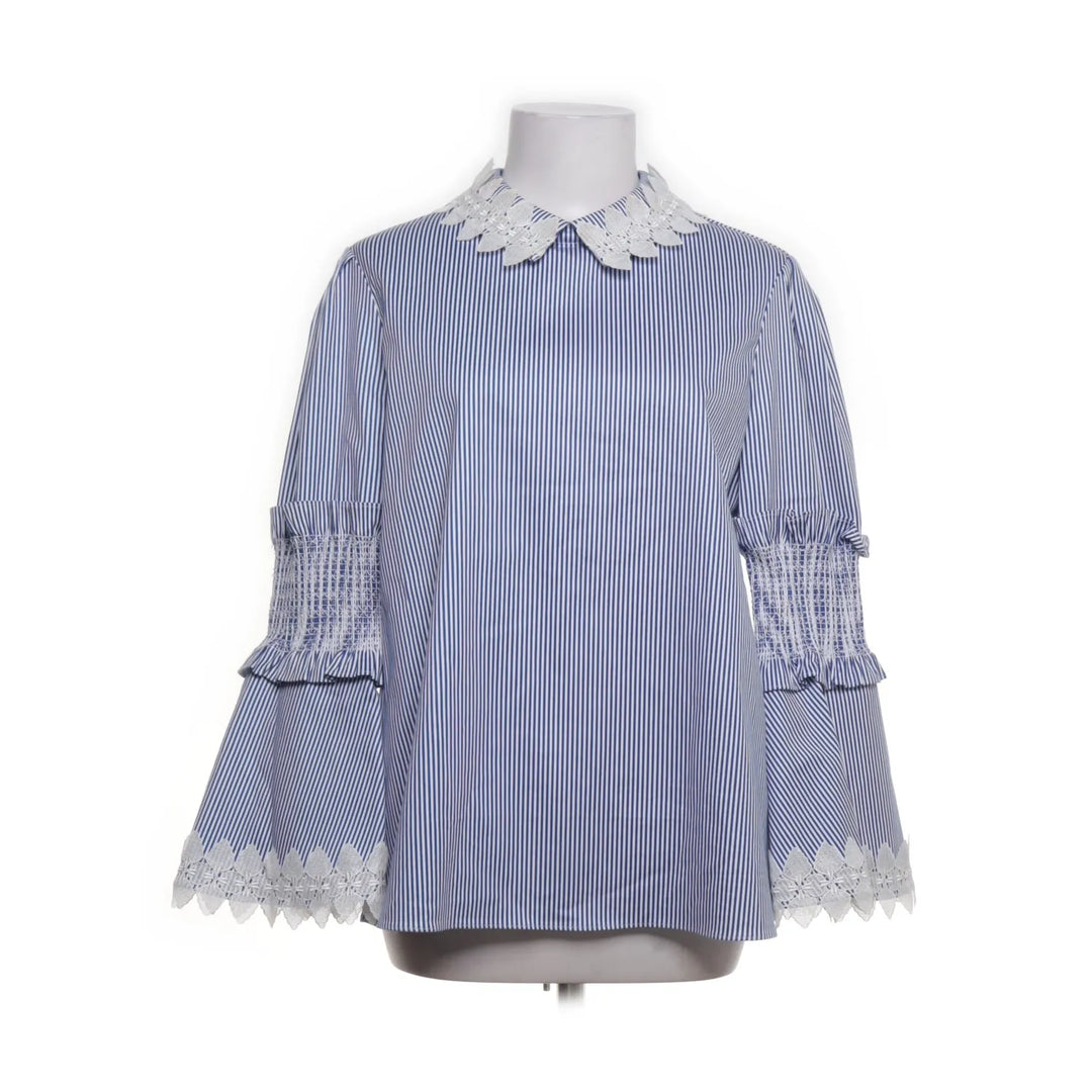 Ted Baker | Blauw, Wit - Blouse