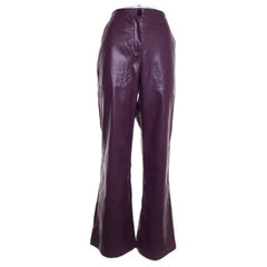 Ydence | Paarse Leren Broek