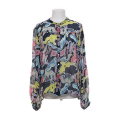 Pom Amsterdam | Kleurrijke dinosaurus blouse