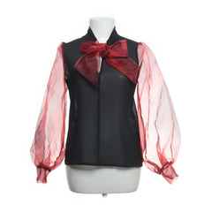 Rinascimento | Rood, Zwart - Blouse
