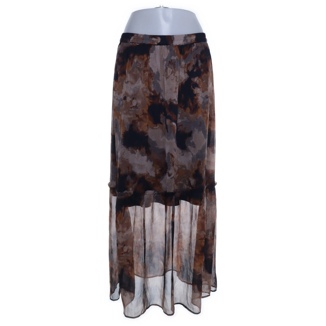 Saint Tropez | Bruin, Meerkleurig - Maxi rok