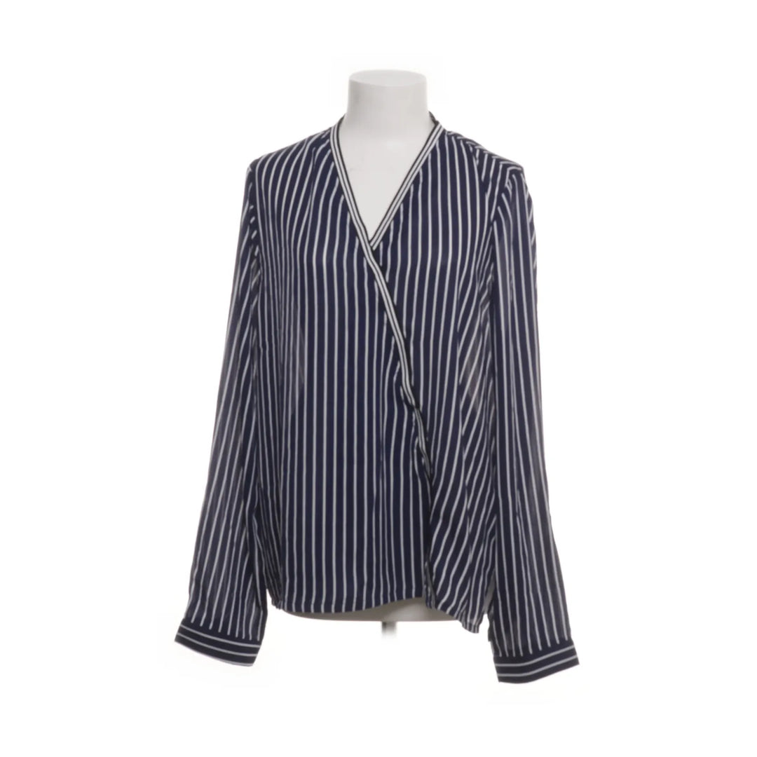 Ellos | Blauw, Wit - Blouse