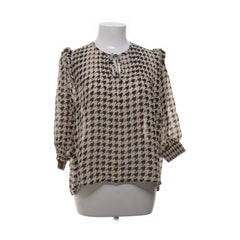 Levate | Beige, Zwart - Blouse